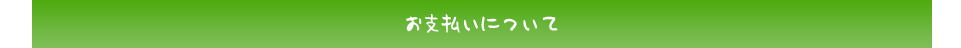 お支払いについて